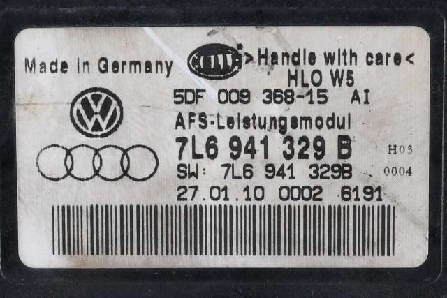 Styreenhet lys (LCM - Light Control Module) til Škoda Superb 2008-2015 (Type II) (HELLA|5DF 009 368-15|7L6 941 329 B|)