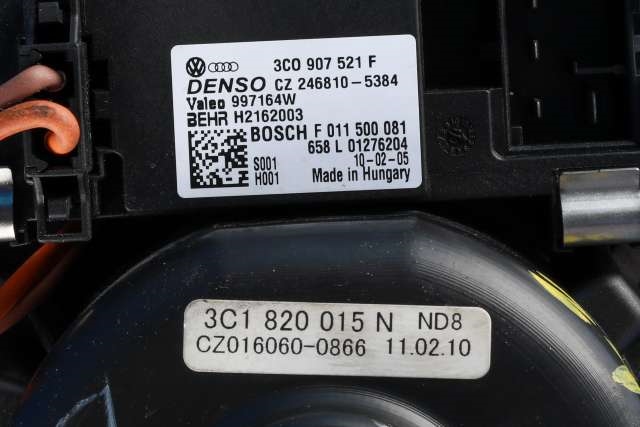 Varmeapparat motor til Škoda Superb 2008-2015 (Type II)  (VAG|3C1 820 015 N|3C0 907 521 F|)