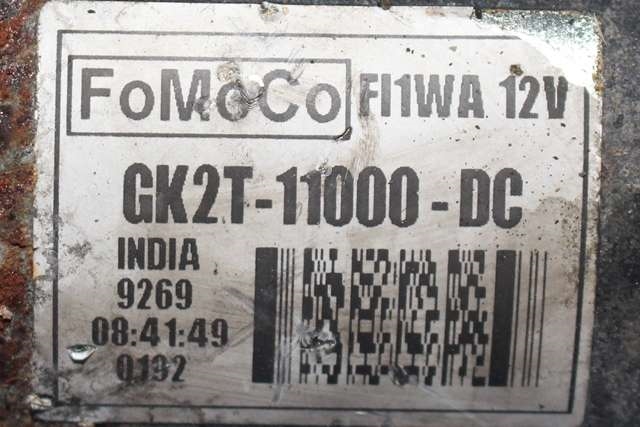 Starter diesel til Ford Transit Custom 2013-2023 (Type I) (FORD|GK2T-11000-DC|)