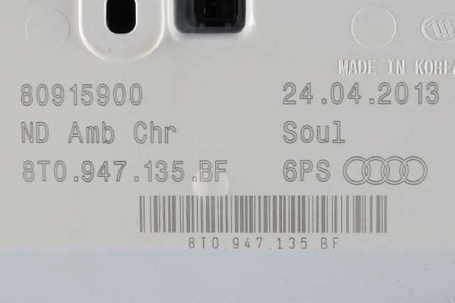 Taklyspanel til Audi A5 2007-2016 (Type I)  (VAG|8T0 947 135 BF|)