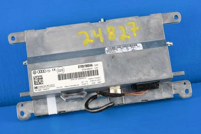 Bilstereo navigasjon skjerm til Audi A5 2007-2016 (Type I)  (VAG|8T0 919 604 A|)