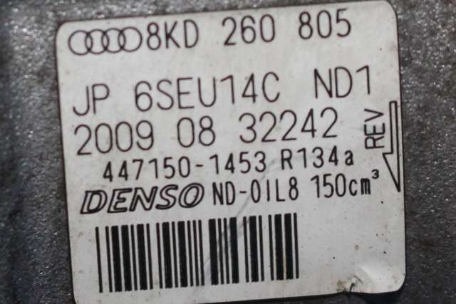 Aircondition kompressor til Audi A5 2007-2016 (Type I) (DENSO|447150-1453|8KD 260 805.|)