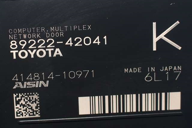 Styreenhet elektrisk bakluke til Toyota RAV4 2016-2019 (Type IV, Fase 2)  (AISIN|414814-10971|89222-42041|)