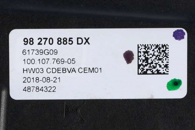Girstang/girvelger automat til Peugeot 3008 2016-->> (Type II) (PEUGEOT|98 270885 DX|)