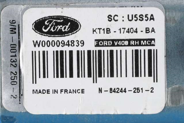 Viskermotor bakrute høyre til Ford Transit Connect 2018-->> Type II, Fase 2  (FORD|KT1B-17404-BA|)
