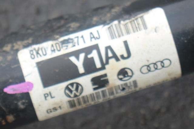 Drivaksel høyre foran, bensin/manuell til Audi A5 2007-2016 (Type I)  