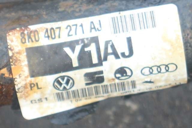 Drivaksel venstre foran, bensin/automat til Audi A5 2007-2016 (Type I)  (VAG|8K0 407 271 AJ|)