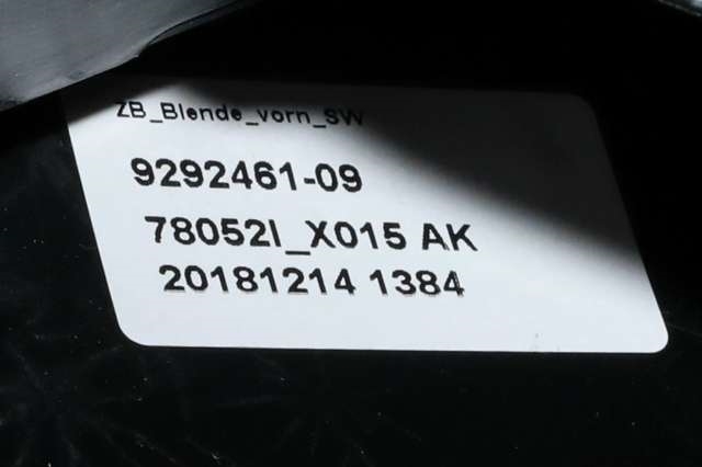Innredning, Konsoll til BMW i3 2013-2022  (BMW|9 292 461|)