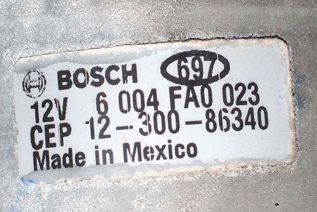 Viskermotor frontrute komplett m/overføring til BMW X3 2010-2017 (F25) (F25) (BOSCH|6 004 FA0 023|)