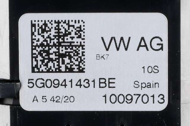 Bryter lys til VW T-Roc 2017-->> (VAG|5G0 941 431 BE|)