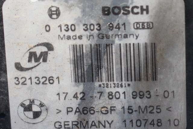Kjølevifte til BMW 3-Serie 2005-2011 (E90/E91/E92/E93) (E90/E91/E92/E93) (BOSCH|0 130 303 941|17.42-7 801 993|)