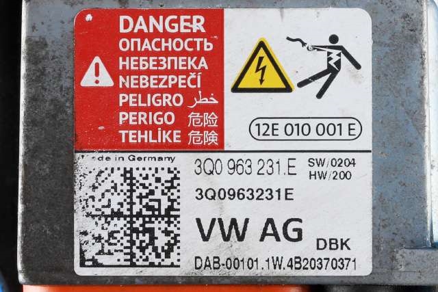 Varmeapparat PTC-heater til Audi e-tron 2018-->>  (VAG|3Q0 963 231 E|)