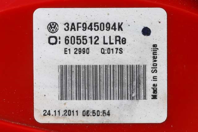 Baklykt høyre indre til VW Passat 2011-2015 (B7) (B7) (VAG|3AF 945 094 K|)