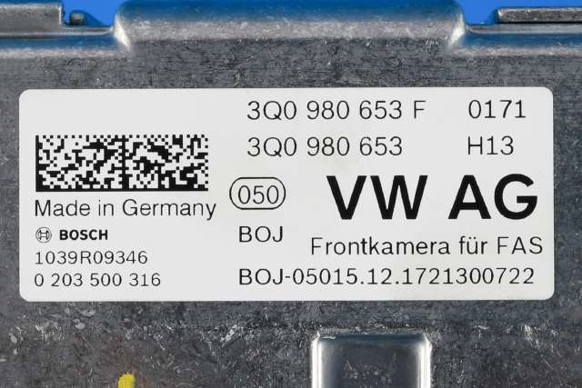 Kamera til VW Passat 2015-2019 (Fase 1) (B8) (B8) (VAG|3Q0 980 653 F|)