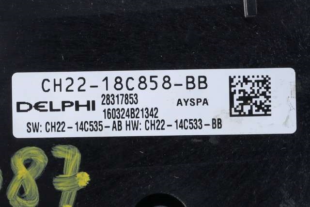 Bilstereo navigasjon betjeningspanel til Land Rover Discovery 2009-2017 (Type IV) (LAND ROVER|CH22-18C858-BB|)