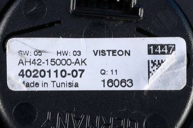 Bilstereo navigasjon betjeningspanel til Land Rover Discovery 2009-2017 (Type IV) (LAND ROVER|CH22-18C858-BB|)