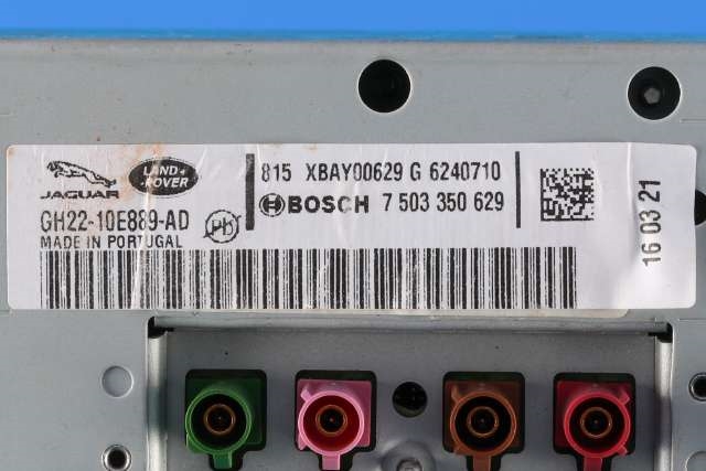 Bilstereo navigasjon skjerm til Land Rover Discovery 2009-2017 (Type IV)  (BOSCH|7 503 350 629|GH22-10E889-AD|)