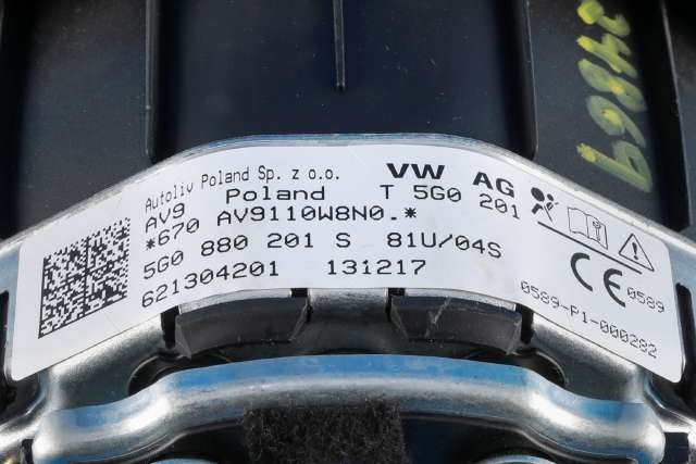 Airbag ratt til VW Passat 2015-2019 (Fase 1) (B8) (B8) (VAG|5G0 419 091|)
