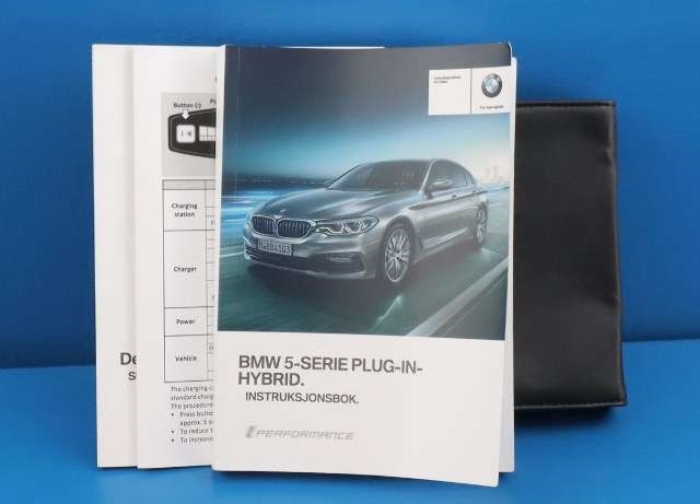 Instruksjonsbok til BMW 5-Serie, 2017-->> (G30/G31) (G30/G31)