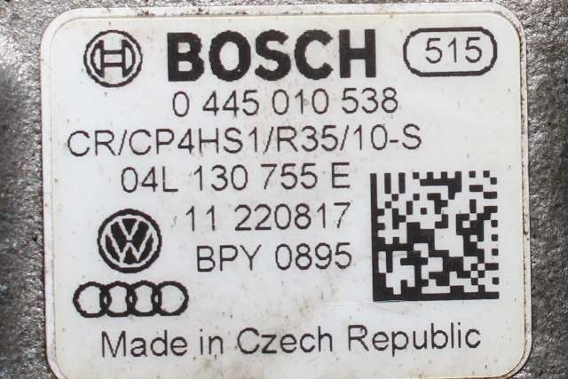 Dieselpumpe til VW Golf VII 2017-2020 (Fase 2)  (BOSCH|0 445 010 538|04L 130 755 E|)