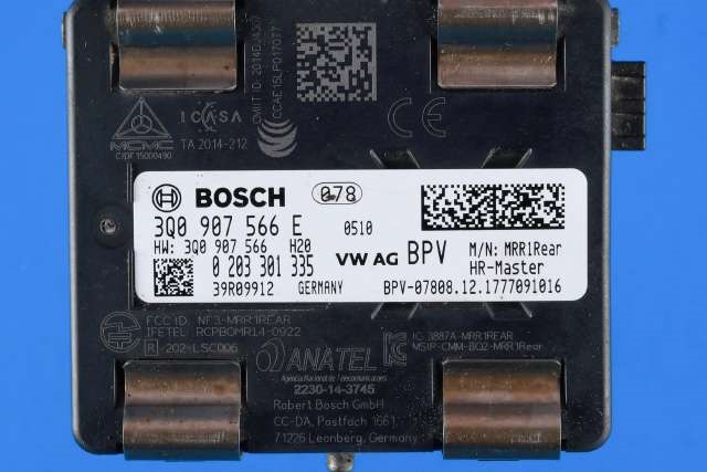 Sensor radar til VW Passat 2015-2019 (Fase 1) (B8) (B8) (BOSCH|0 203 301 335|3Q0 907 566 E|)