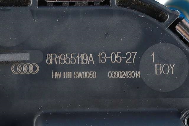 Viskermotor frontrute komplett m/overføring til Audi Q5 2012-2017 (Type I, Fase 2) (VAG|8R1 955 023 D|8R1 955 119 A|)