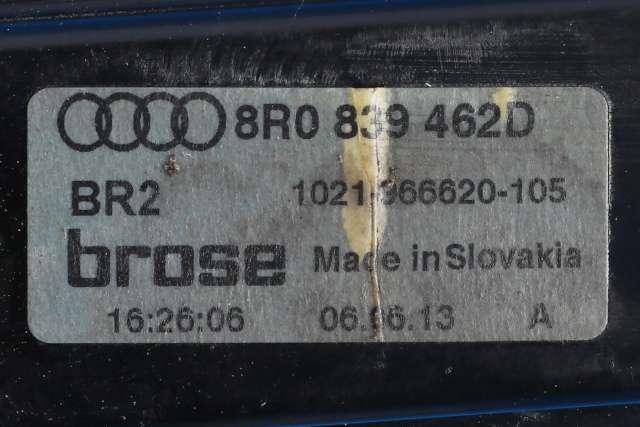 Ruteheis høyre bak til Audi Q5 2012-2017 (Type I, Fase 2)  (VAG|8R0 839 462 D|8K0 959 812 A|)