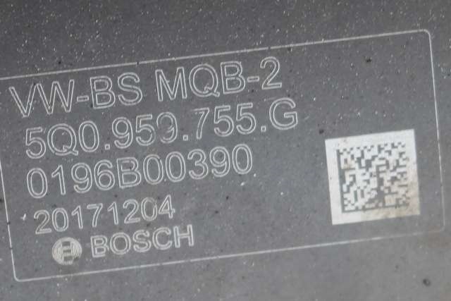 Tannstang elektrisk til VW Passat 2015-2019 (Fase 1) (B8) (B8) (VAG|3Q1 423 050 AE|5Q0 959 755 G. MERKNAD|)