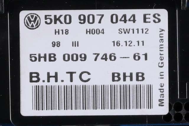 Varmeapparat betjening til VW Touran 2010-2015 (Type I, Fase 3) (HELLA|5HB 009 746-61|5K0 907 044 ES|)