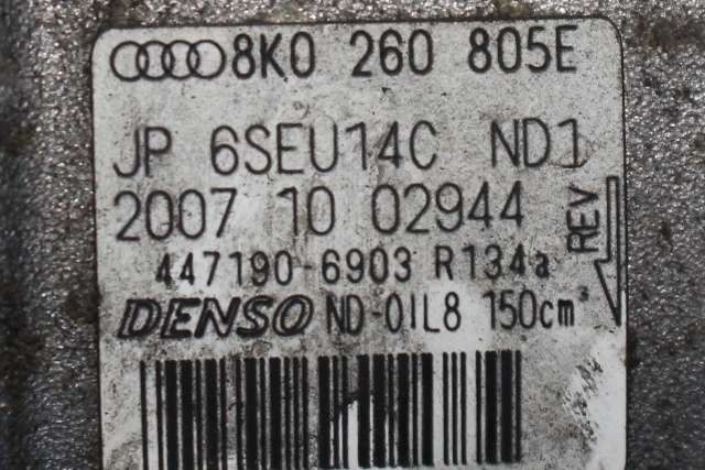 Aircondition kompressor til Audi A4 2007-2014 (Type IV) (B8) (B8) (DENSO|447190-6903|8K0 260 805 E|)