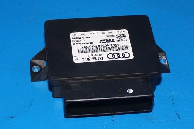 Styreenhet elektrisk parkbrems (EPB - Electric Parking Brake) til Audi A4, 2007-2014 (Type IV) (B8) (B8) (VAG|8K0 907 801 C)