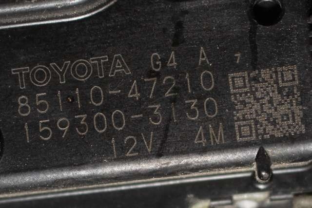 Viskermotor frontrute komplett m/overføring til Toyota Prius 2009-2016 (Type III) (COMBI) (COMBI) (DENSO|159300-3130|85110-47210|)