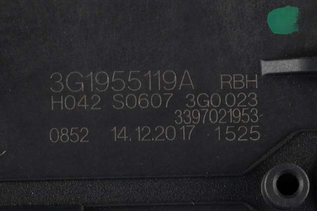 Viskermotor frontrute komplett m/overføring til VW Passat 2015-2019 (Fase 1) (B8) (B8) (VAG|3G1 955 023 D|3G1 955 119 A|)
