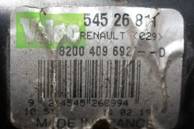 Viskermotor frontrute komplett m/overføring til Mercedes Citan 2012-2021 (W415) (W415) (VALEO|545 26 811|8200 409692-D|)