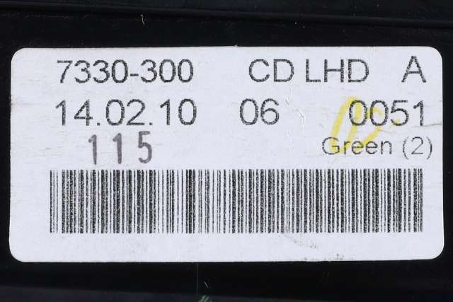 Dashbord friskluftdyse midtkonsoll til Volvo V60/V60 CC 2013-2018 (Type I, Fase 2)  