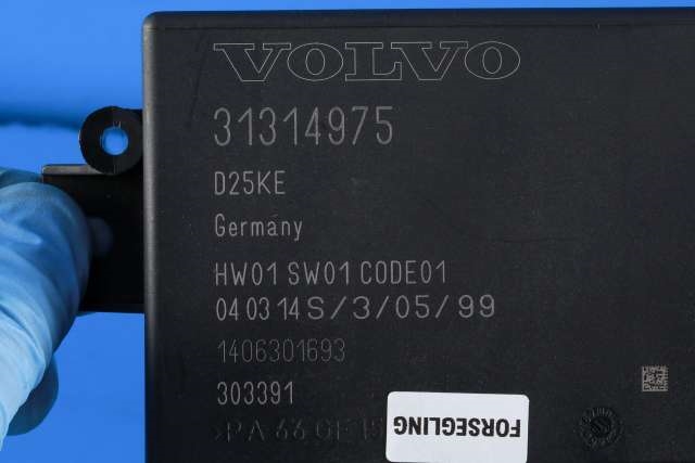Styreenhet parkering til Volvo V60/V60 CC 2013-2018 (Type I, Fase 2)  (VOLVO|31314975|)