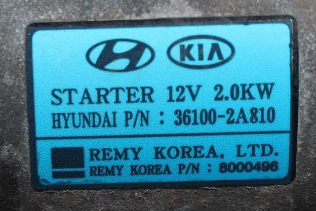 Starter diesel til Hyundai i40 2012-2017  (HYUNDAI|36100-2A810|)