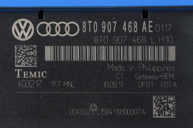 Styreenhet diverse til Audi A4 2007-2014 (Type IV) (B8) (B8) (VAG|8T0 907 468 AE|)