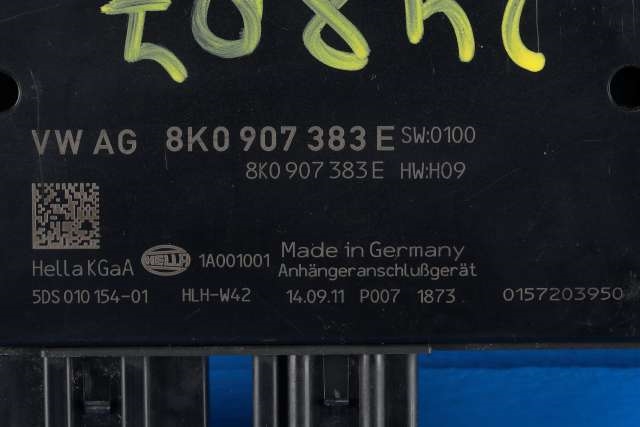 Styreenhet hengerfeste til Audi A4 2007-2014 (Type IV) (B8) (B8) (VAG|8K0 907 383 E|)