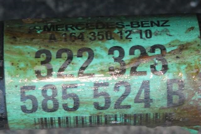 Drivaksel høyre bak, diesel/automat til Mercedes ML 2005-2011 (W164) (W164) (MERCEDES|A 164 350 12 10|)