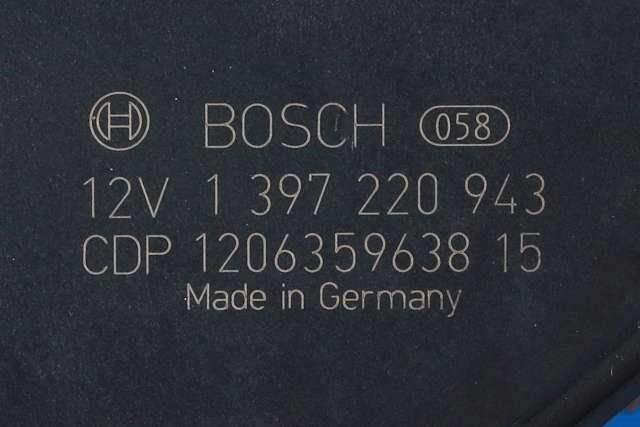 Viskermotor frontrute komplett m/overføring til BMW 5-Serie 2010-2017 (F10/F11) (F10/F11) (BMW|7 306 266|)