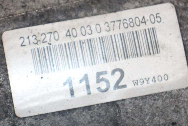 Girkasse 4WD komplett automat til Mercedes E-Klasse 2016-2023 (W213) (W213) (MERCEDES|725.058|)