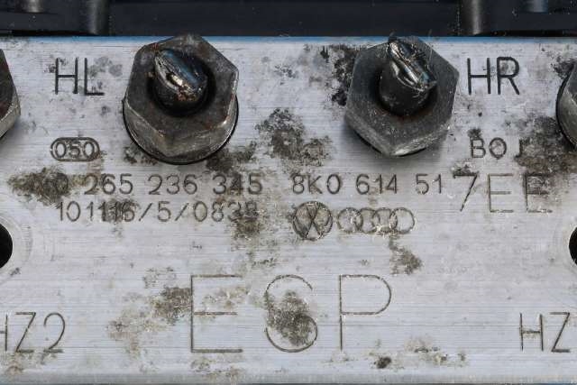 ABS sentral til Audi A4 2007-2014 (Type IV) (B8) (B8) (VAG|8K0 614 517 EE|8K0 907 379 BG|)