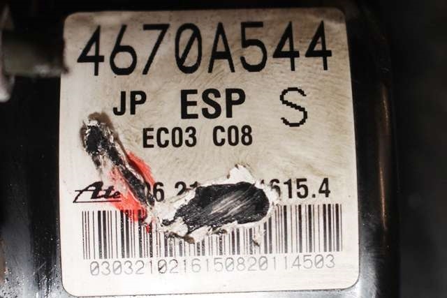 ABS sentral til Mitsubishi Outlander 2010-2012 (Type II, Fase 2)  (MITSUBISHI|4670A544|)
