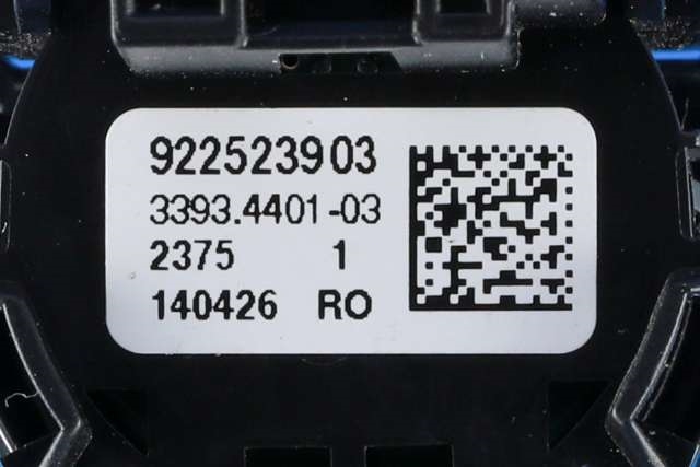 Bryter start/stopp til BMW X3 2010-2017 (F25) (F25) (BMW|9 225 239|)