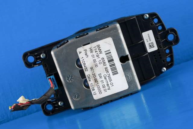 Bilstereo navigasjon betjeningspanel til BMW X3 2010-2017 (F25) (F25) (BMW|65.82-9 267 955|)