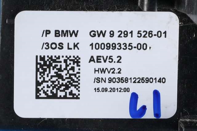 Girstang/girvelger automat til BMW X3 2010-2017 (F25) (F25) (BMW|9 291 526|)
