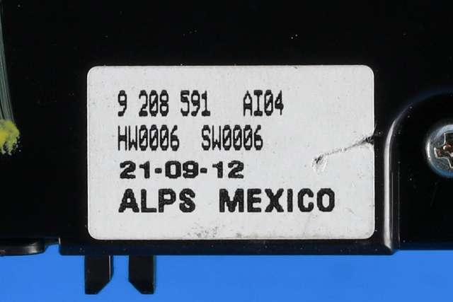 Bilstereo betjeningspanel til BMW X3 2010-2017 (F25) (F25) (BMW|9 208 591|)