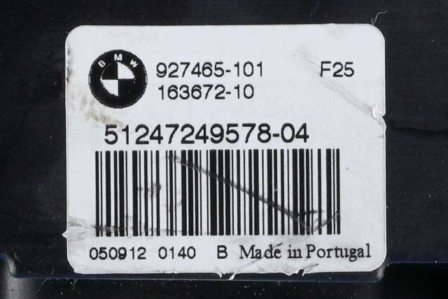 Baklukeåpner motor til BMW X3 2010-2017 (F25) (F25) (BMW|51.24-7 249 578|)