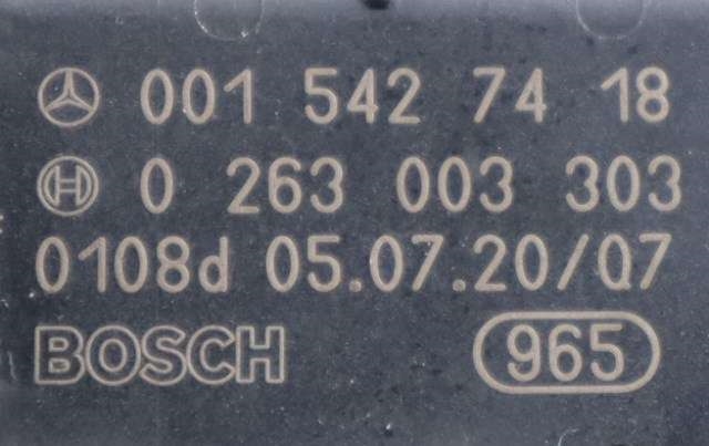 Parkeringssensor bak til Mercedes ML 2005-2011 (W164) (W164) (BOSCH|0 263 003 303|001 542 74 18|)